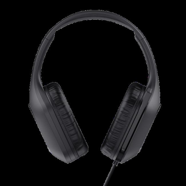 Trust GXT 415 Zirox Gaming Headset - Black, Over-ear, with Microphone