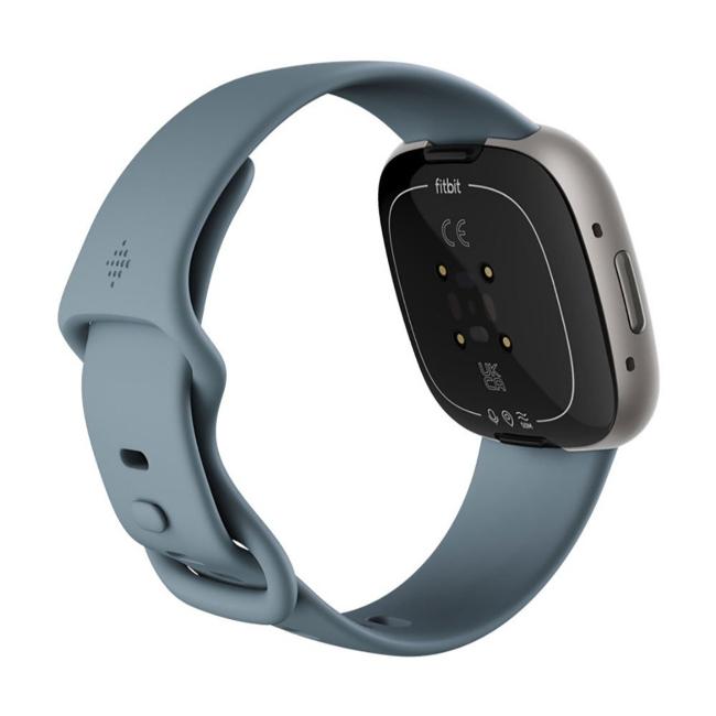 Fitbit Versa 4 Smartwatch Waterfall Blue, Heart Rate Tracking, GPS, Notifications, Touchscreen