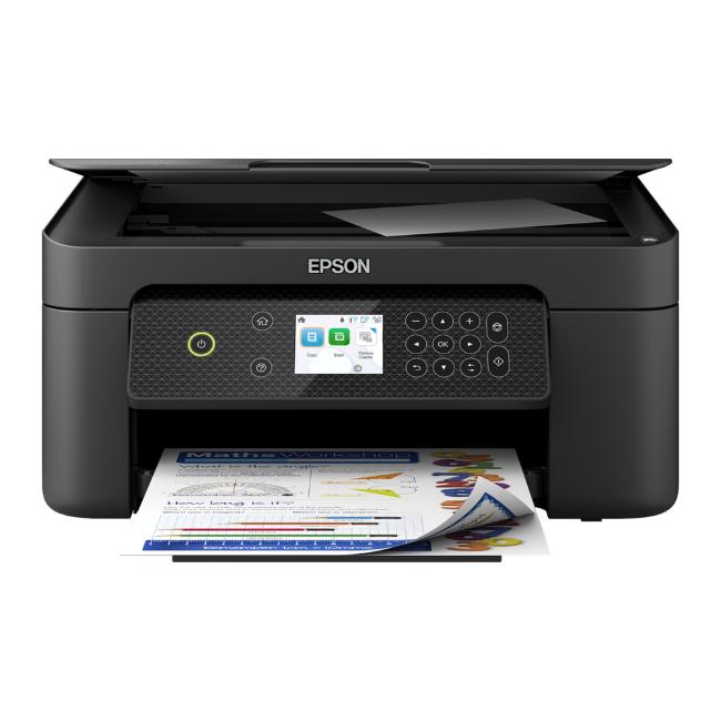 Epson XP-4200 Multifunction Wi-Fi Printer - Black | Print Scan Copy | Image Features: Screen, Buttons, Epson