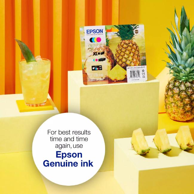 Epson 604 Cyan Ink Cartridge Pineapple