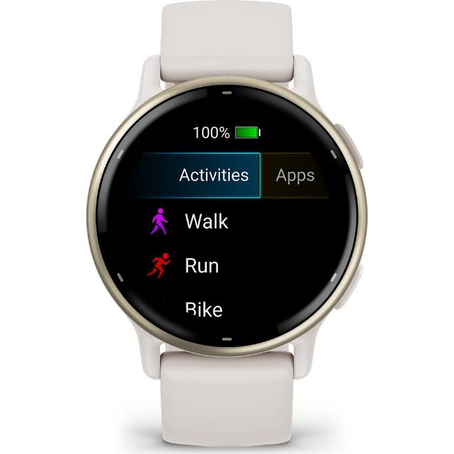 Garmin Vivoactive 5 Smartwatch with Cream & Ivory Color, GPS, Heart Rate Monitor