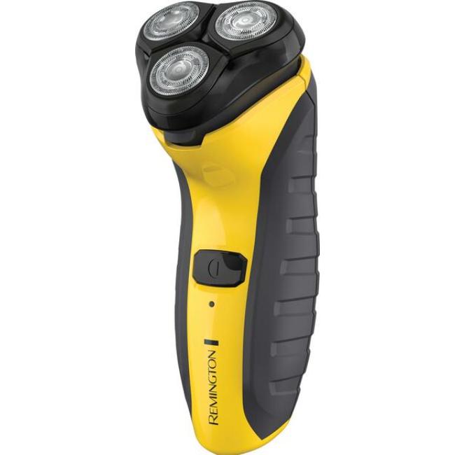 Remington Rotary Shaver with Rotary Blades, Yellow and Black