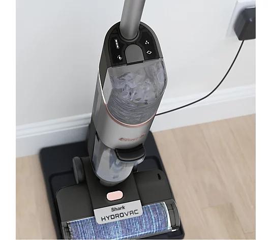 Shark HydroVac Cordless Vacuum Cleaner - Charcoal Grey | Deep clean hard floors & freshen area rugs, Removes wet & dry messes