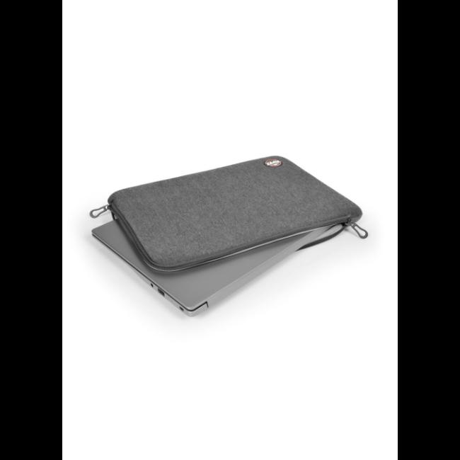 Port Designs Torino II 13-14 Inch Neoprene Laptop Sleeve - Grey with Black Accents, Protective, Anti-scratch, Double Metal Zippers
