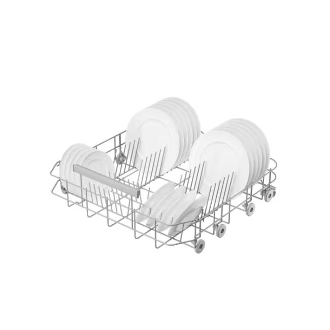 Electrolux 600 SmartSelect Integrated 60cm Dishwasher - White, 14 Place Settings, Stainless Steel, AirDry, FlexiMax Drawer, SoftSpikes, LightOnFloor, 44dB(A), Inverter Motor