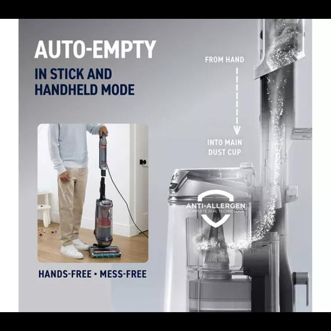 Shark PowerDetect Transformer PowerTrio Upright Vacuum LX5000UKT Chimera Blue 4-in-1 Detect & Reveal Anti Hair Wrap Plus Anti-Allergen Seal DuoClean Detect Upright Stick Handheld Vacuum Cleaner