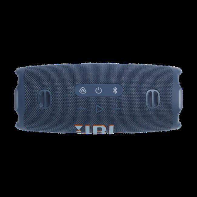 JBL Charge 6 Blue Bluetooth Speaker with Auracast, 24hr Playback, Waterproof, Dustproof, Drop-proof, JBL Pro Sound, Portable App Compatible, Recycled Materials, 16W Output