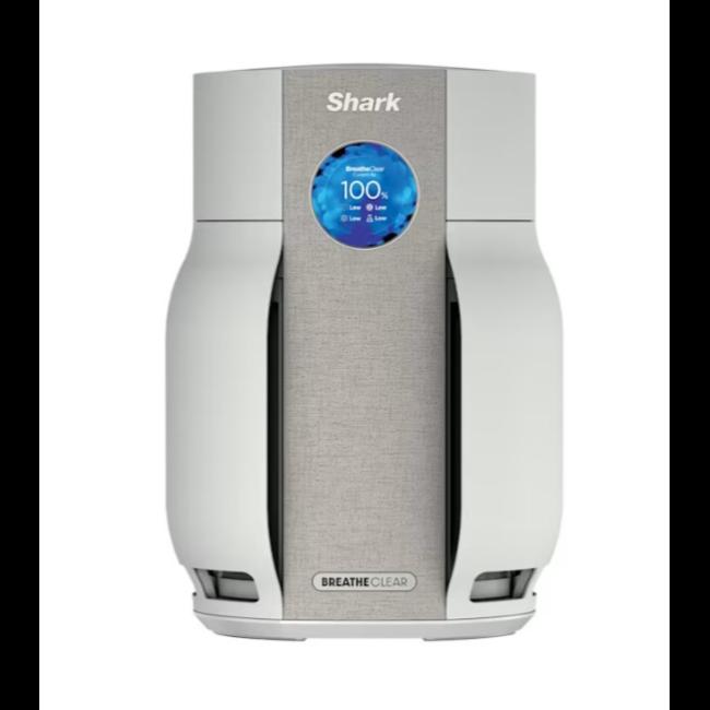 Shark BreatheClear HP162UK Air Purifier Dove White 70m2 Coverage NeverChange6 Filtration 99.98% Particle Capture 3.77kg 2 Year Guarantee