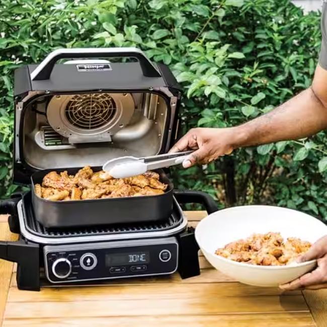 Ninja Woodfire Electric BBQ Grill & Smoker with Free Delivery