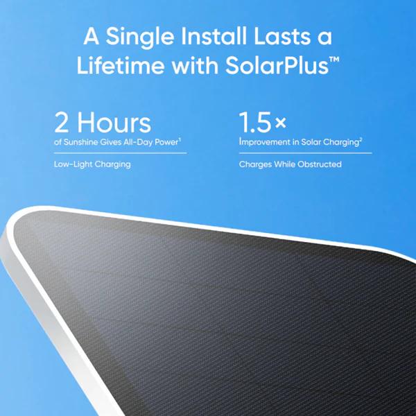 Eufy Security Solar Powered 2K Dual Camera with 360 Degree View