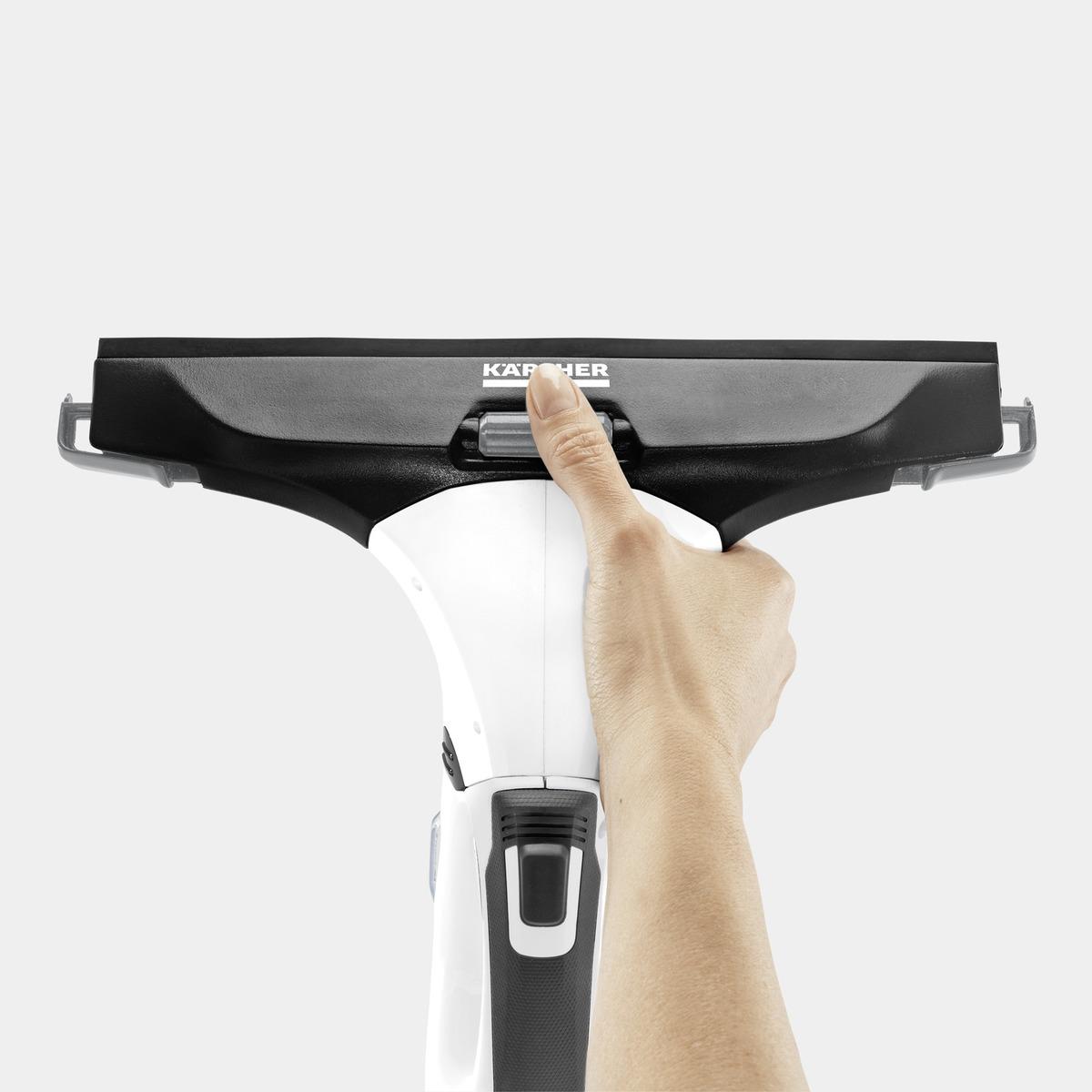 Karcher WV5 Plus Window Vac - White, Streak-Free Cleaning, Edge Cleaning, Handheld, Rechargeable