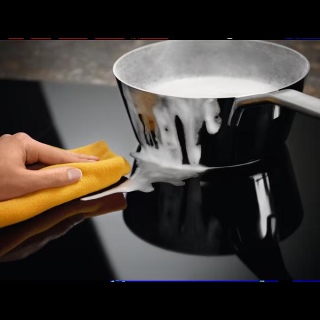 Electrolux 5 Zone Induction Hob 80cm Black with Digital Display, Touch Controls, Hob2Hood