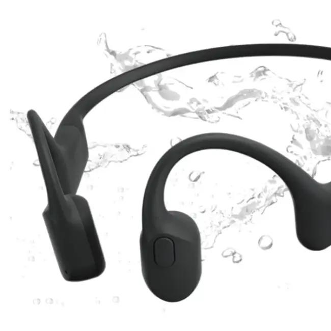 Shokz OpenRun Wireless Sport Headphones - Black, Open-Ear