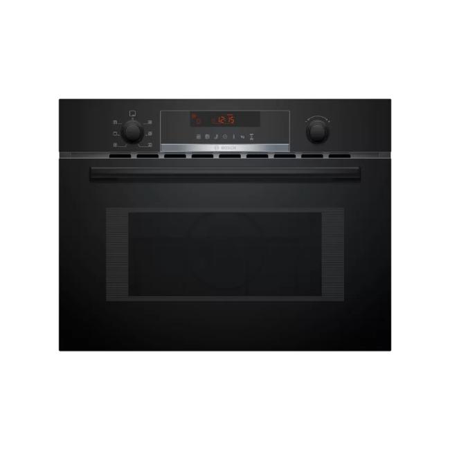 Bosch Built-in Combination Microwave Black 44 litres 900 W Grill, Hot Air, Microwave