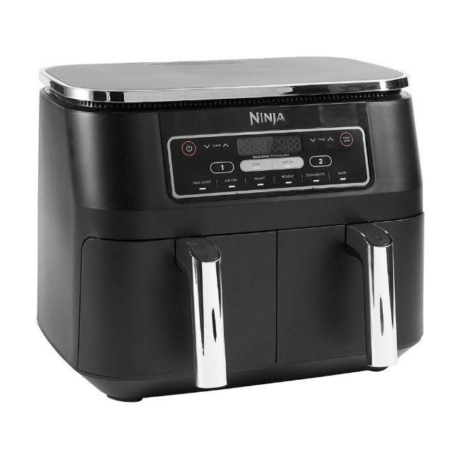 Ninja Foodi Dual Zone Air Fryer AF300UK | 7.6L Capacity | Air Fry, Max Crisp, Roast, Bake, Reheat, Dehydrate | Free Delivery