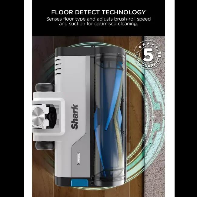 Shark PowerPro Pet Cordless Vacuum Cleaner with Anti Hair Wrap, Floor Detect, Flexology, Java Metallic
