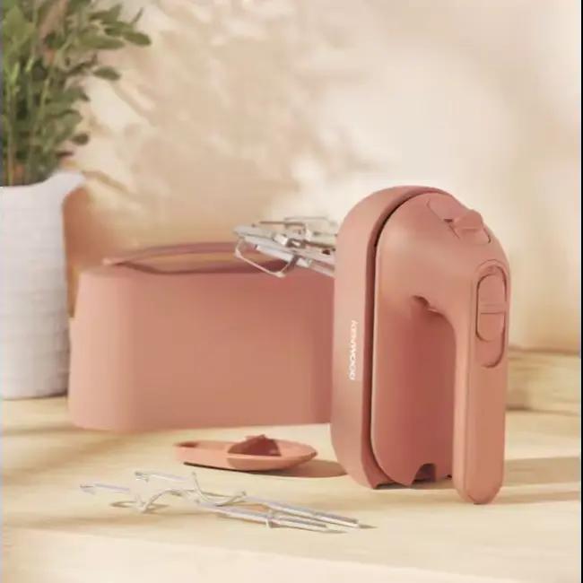 Kenwood QuickMix Go Hand Mixer Clay Red 5 Speeds 350W Beaters Cord Handle