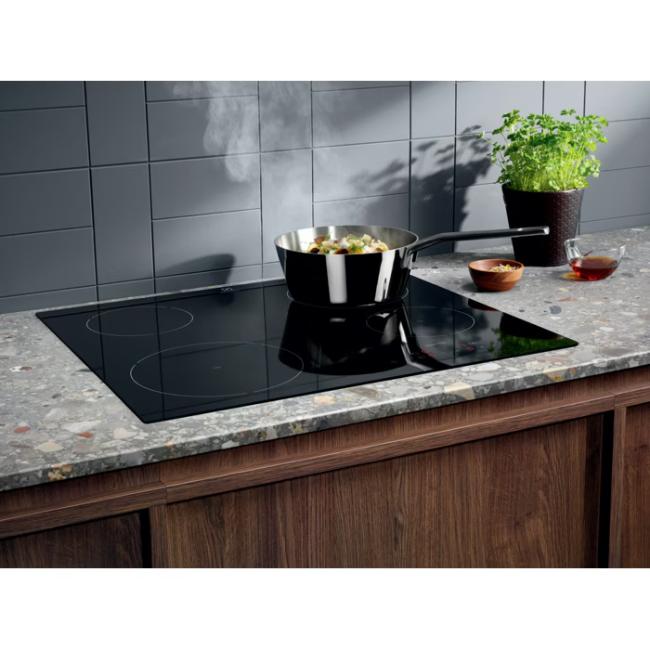 Electrolux 300 Series 60cm 4 Zone Induction Hob Black LIB60420C with Booster Function Key Lock Touch Controls
