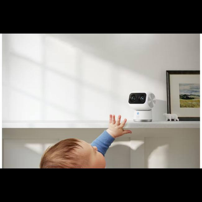 Eufy S350 Indoor 4K Dual Camera with 360 Degree Pan & Tilt