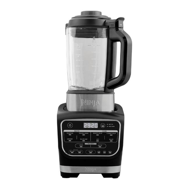Ninja Foodi Blender & Soup Maker | Blend, Smoothie, Frozen Drink, Smooth Soup, Dessert, Milkshake, Jam, Sauce, Chop, Saute, Cook, Chunky Soup