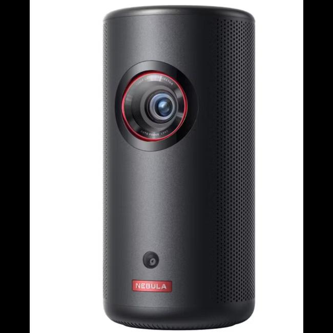 Anker Nebula Capsule 3 Laser Projector Black 1080p Portable with Lens, Nebula