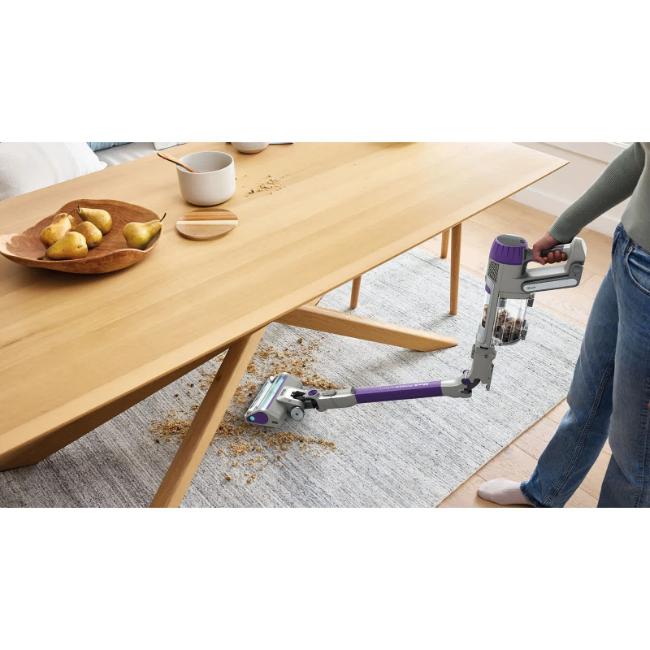 Shark PowerDetect Cordless Pet Vacuum Cleaner - Grey/Purple | DuoClean Detect, Anti Hair Wrap Plus, Handheld, LED Display