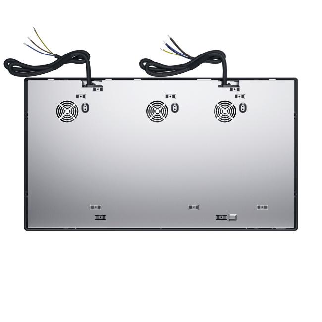Whirlpool Induction 90cm Hob - Black, 5 Burners, Touch Control