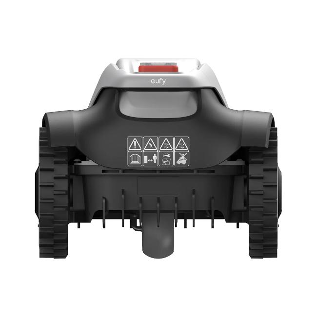 Eufy E15 Robot Lawn Mower - Grey/Black | RTK-Free AI Mapping, 3D Obstacle Avoidance, Edge Trimming, GPS Tracking, 800m² Coverage, 56dB Quiet Operation