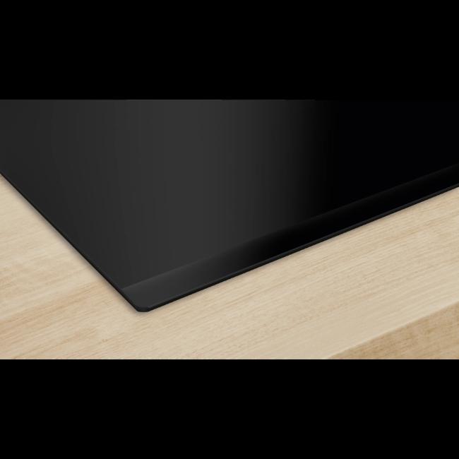 Bosch Serie 4 60cm Built-in 4-Zone Induction Hob Black with TouchSelect PowerBoost QuickStart ReStart ChildLock Safety Shut-Off