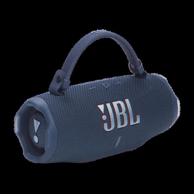 JBL Charge 6 Blue Bluetooth Speaker with Auracast, 24hr Playback, Waterproof, Dustproof, Drop-proof, JBL Pro Sound, Portable App Compatible, Recycled Materials, 16W Output