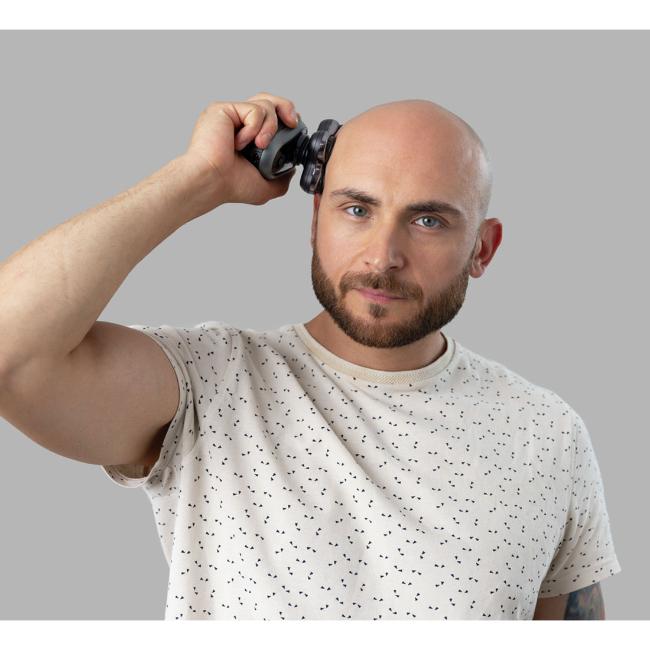Remington RX7 Head Shaver for Men - 5 Head, Cordless, Waterproof, Pop-up Trimmer, XR1600
