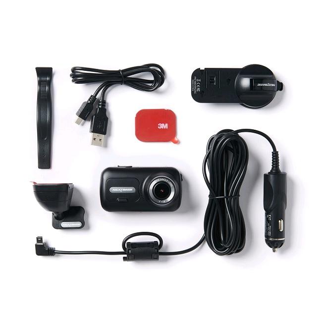 Nextbase 322GW Dash Cam 1080p 140 degree Viewing Angle, 2.5" Screen, Emergency SOS, WiFi, Bluetooth, GPS
