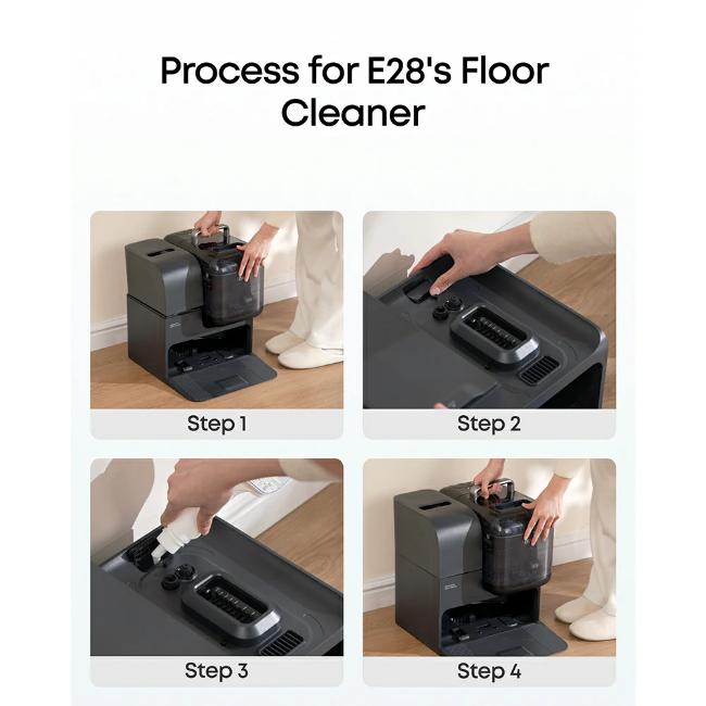 Eufy Floor Cleaning Solution for E28 | Lavender Scent | 16 fl oz / 473 ml
