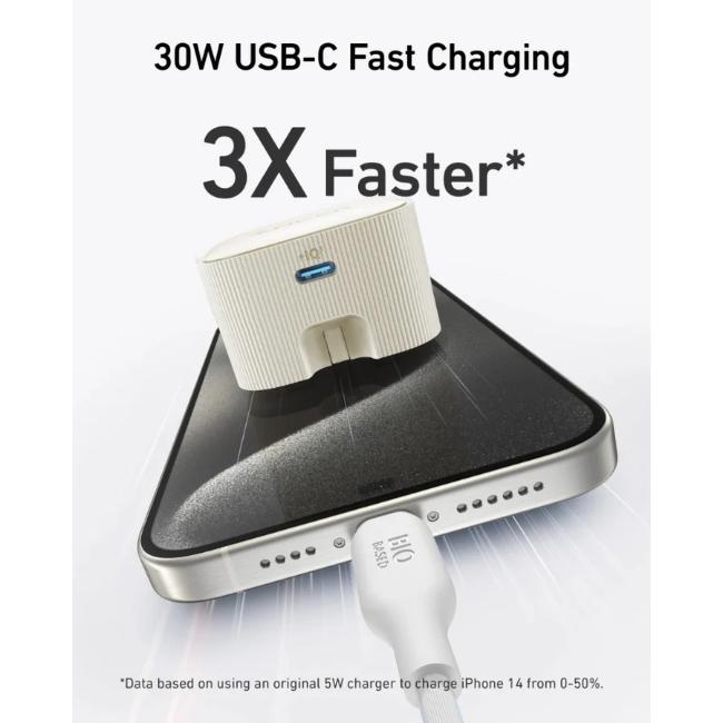 Anker 30W USB-C Charger White