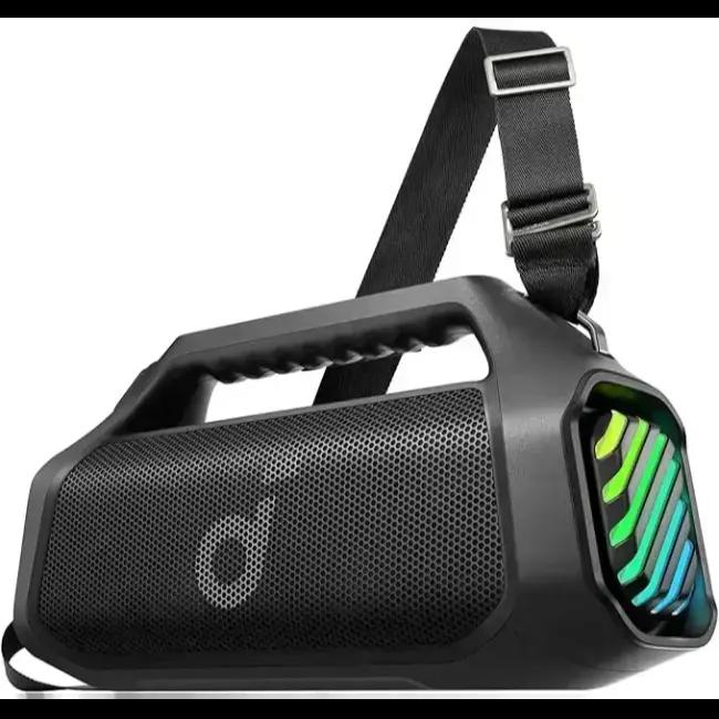 Soundcore Boom 2 Pro Bluetooth Speaker 140W Output, IP68 Waterproof, 20 Hours Playtime, Bluetooth 5.3, Black