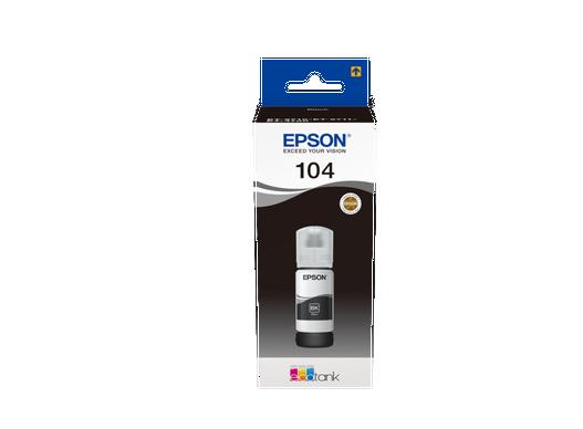 Epson 104 Black Ink 65ml Ink Tank Bottle