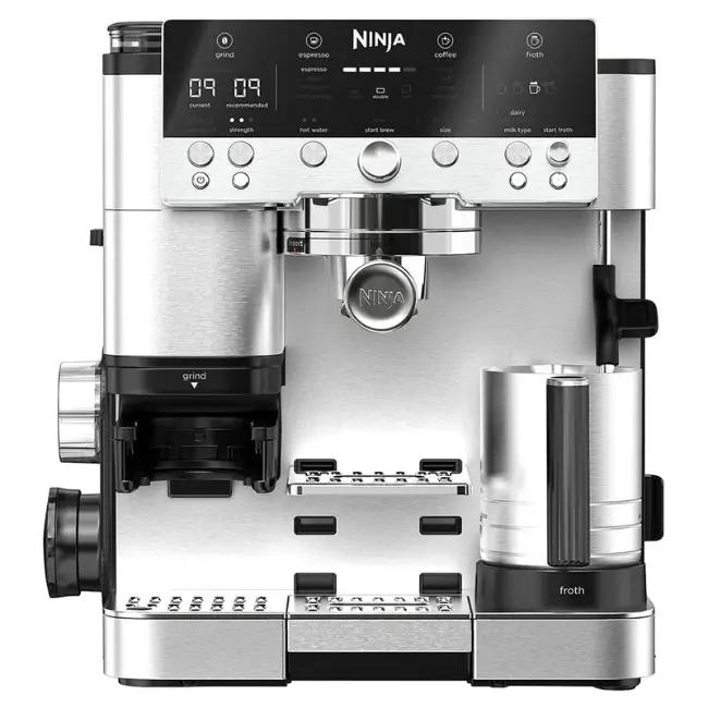 Ninja Luxe Café Premier Espresso Machine Black & Stainless Steel Free Delivery
