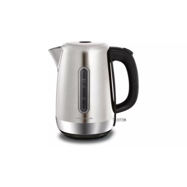 Morphy Richards Equip Kettle Brushed Steel 1.7L Stainless Steel Water Level Indicator
