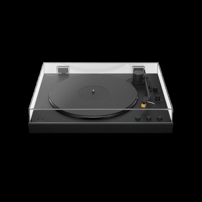 Sony PS-LX5BT Belt Drive Bluetooth Turntable - Black | Fully Automatic, aptX Adaptive Wireless, Aluminum Tonearm, MM Cartridge, Built-in Phono Stage