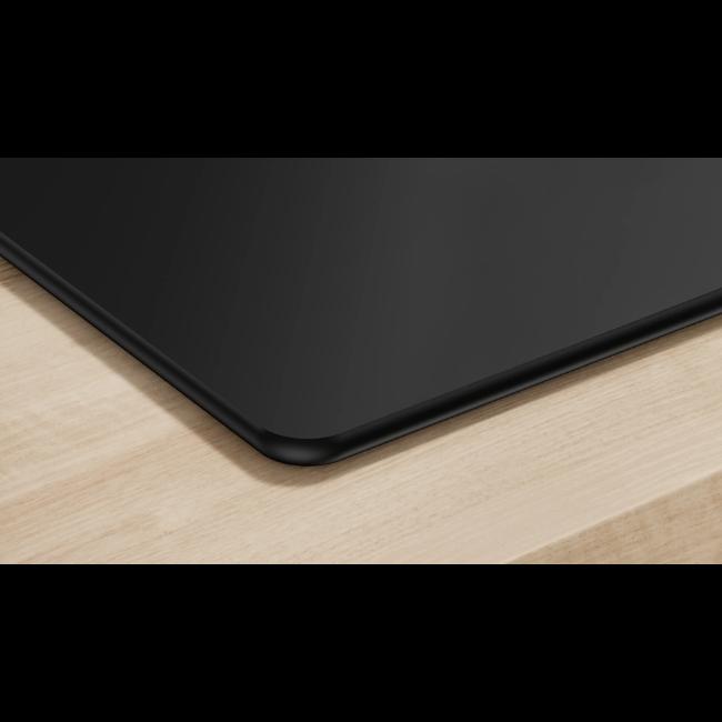 Bosch Series 4 Induction Hob 60cm PIE61ABB5E Matte Black Frameless TouchSelect 4 Zones PowerBoost Timer QuickStart ReStart ChildLock Safety Protection
