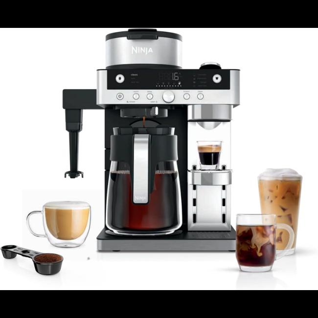 Ninja DualBrew System Coffee Machine - Filter & Espresso with Froth, Multiple Drink Sizes, 1.8L Capacity