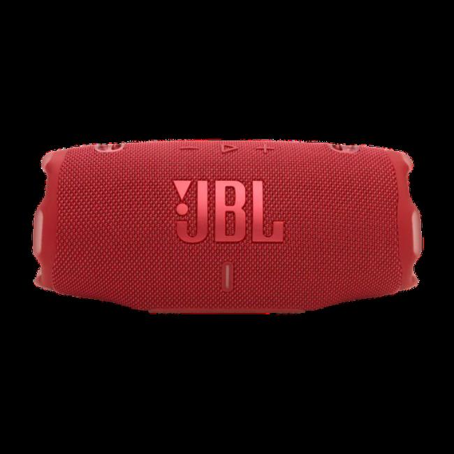 JBL Charge 6 Portable Bluetooth Speaker Red with JBL Logo