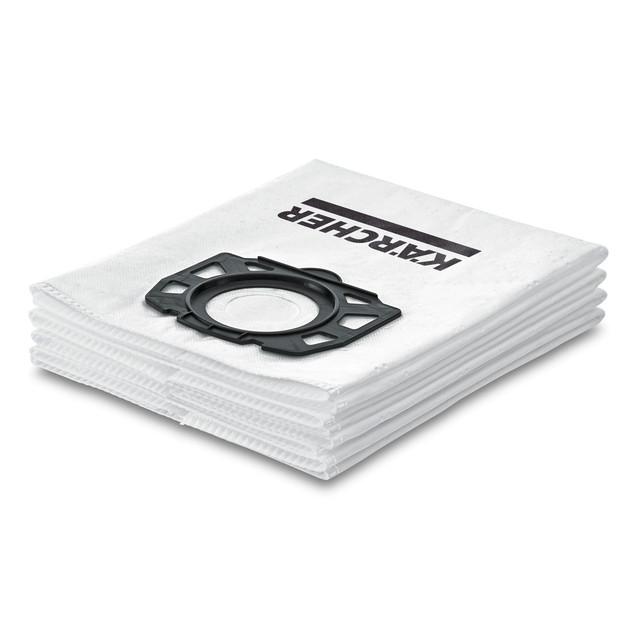 Karcher Vacuum Bags for WD4 & WD5 - 4 Pack | Fleece | White