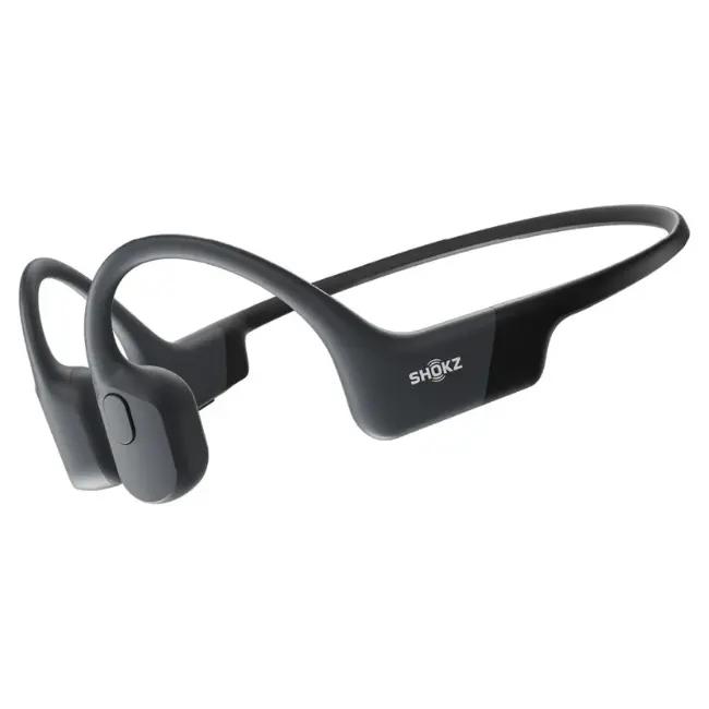 Shokz OpenRun Wireless Sport Headphones - Black, Open-Ear