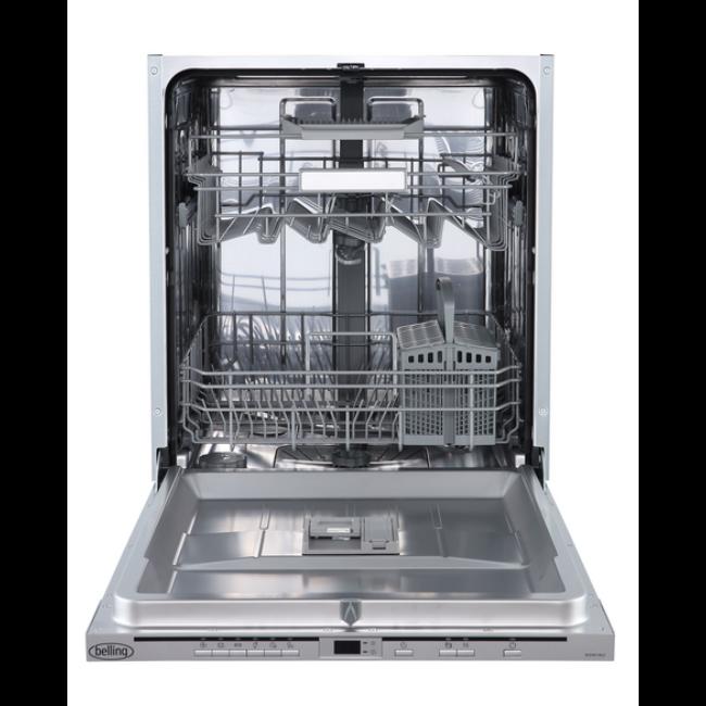 Belling 14 Place Integrated Dishwasher - Cutlery Basket, Dish Racks, Door