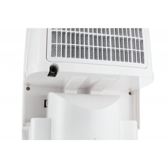 Dimplex 20L Dehumidifier with Timer & Delay Start | White | Image Features: Wheels, Dimplex