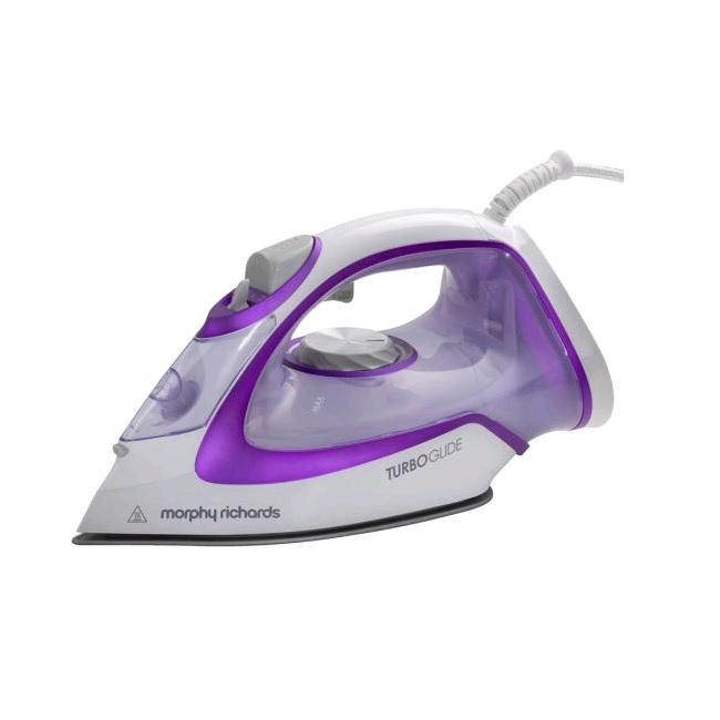 Morphy Richards Turbo Glide Steam Iron 2800W Purple