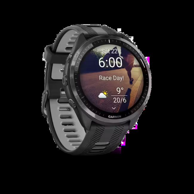 Garmin Forerunner 965 Black Smartwatch with GPS, Heart Rate Monitor, Touchscreen