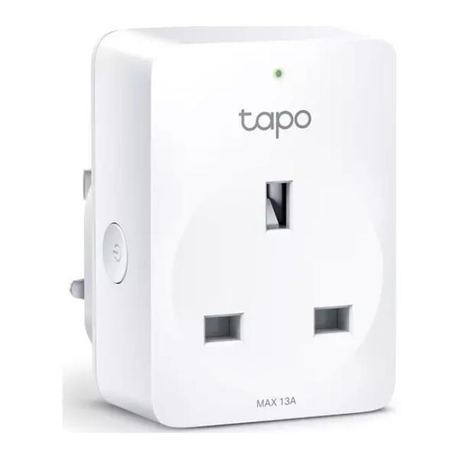TP-Link Mini Smart Wi-Fi Plug with Energy Monitoring, Remote Control, Schedule, Timer, Voice Control, Away Mode, Compact Design, MAX 13A