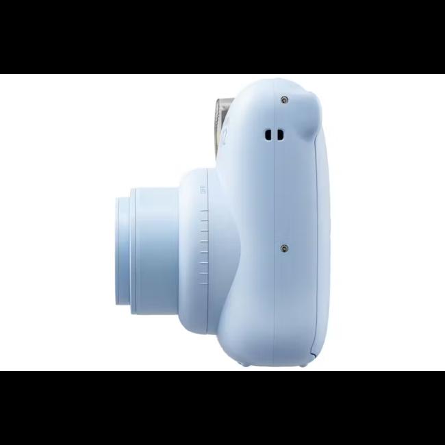 Fujifilm Instax Mini 12 Pastel Blue Instant Camera with Selfie Mirror, Flash, Lens & Viewfinder